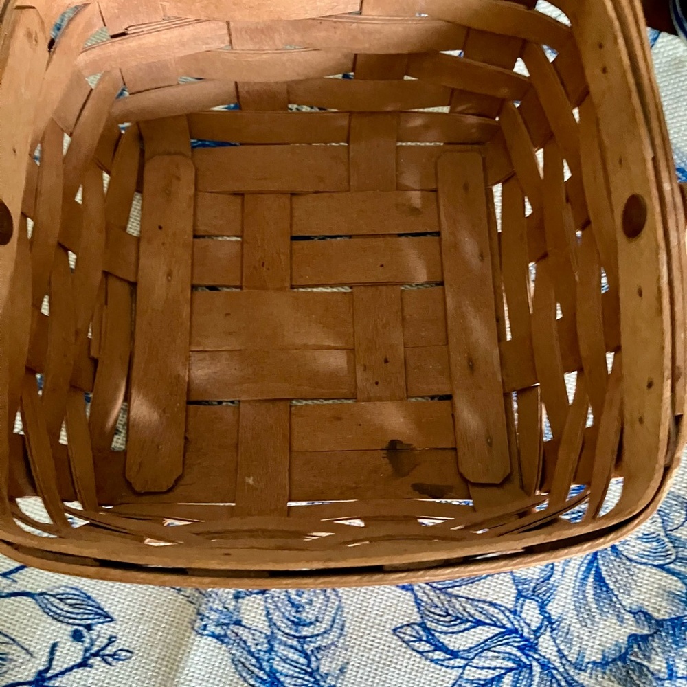 Vintage Longaberger 7 in. Woven Basket - Picture 5 of 7
